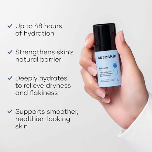 Cureskin Epicalm Moisturising Cream with Hyaluronic Acid & Cupuacu Butter 17g