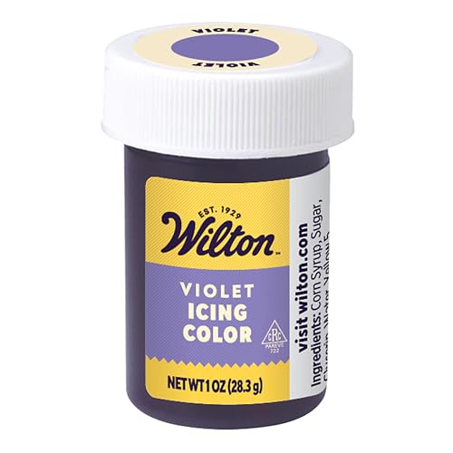Wilton Violet Gel Food Coloring - 1 oz. Highly Concentrated Icing Dye