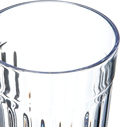 Carlisle Bistro Tumbler - 10.2 oz Clear Plastic for Restaurants
