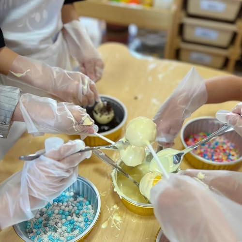 Cake Pop Kit with 100 Sticks, Bags, and Mold Roller - Perfect for Lollipops and Treats