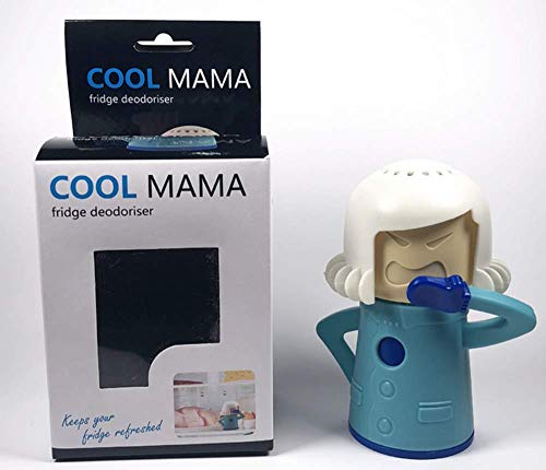Chilly Blue Mama Fridge Odor Absorber with Baking Soda - Freshens Refrigerators