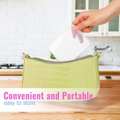 3-Piece Portable Travel Storage Organizer for Cotton Swabs & Balls