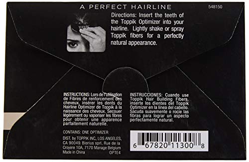 Toppik Hairline Optimizer - Precision Hair Building Fiber Tool