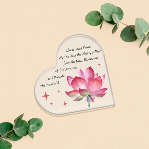 Inspirational Desk Sign Gift for Women & Men - Motivational Decor