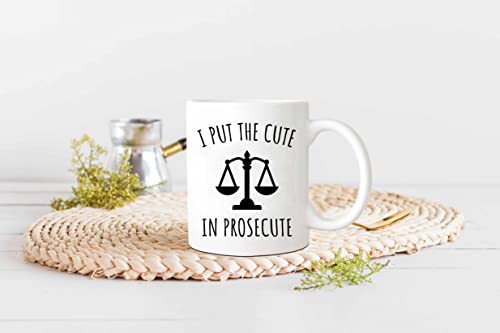 Funny Lawyer Graduation Gift - 11oz Ceramic Mug with Double Sided Print
