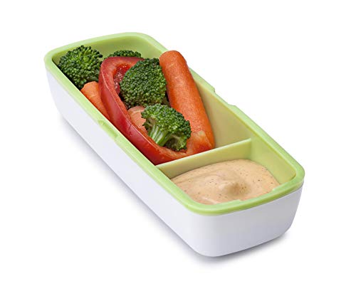 Joie Snack On-the-Go Divided Container - Leakproof Food Storage Box