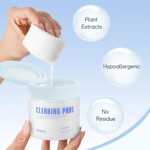 Shodu Salicylic Acid Toner Pads - Gentle Exfoliating Face Pads (70 Count)