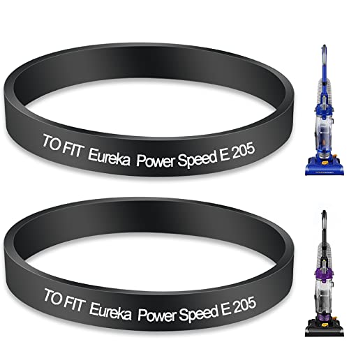 2-Pack Vacuum Belts for Eureka PowerSpeed NEU180 NEU182, Part E0205