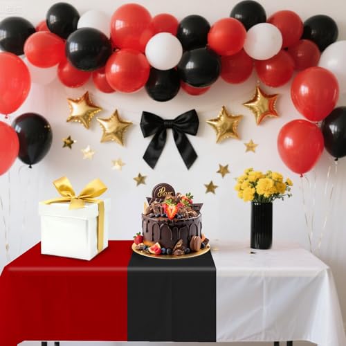 SAVITA Cartoon Anime Party Tablecloths, 2-Pack, 108x180cm