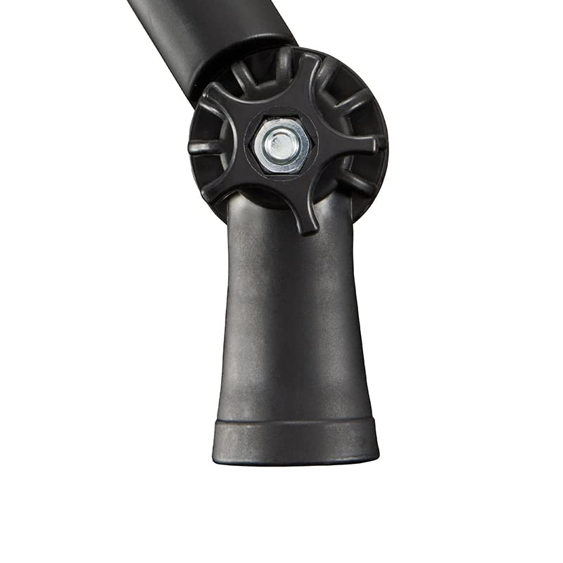Hicavar 1 pcs Angle Adapter for Threaded Extension Pole - Rotatable Duster Accessory