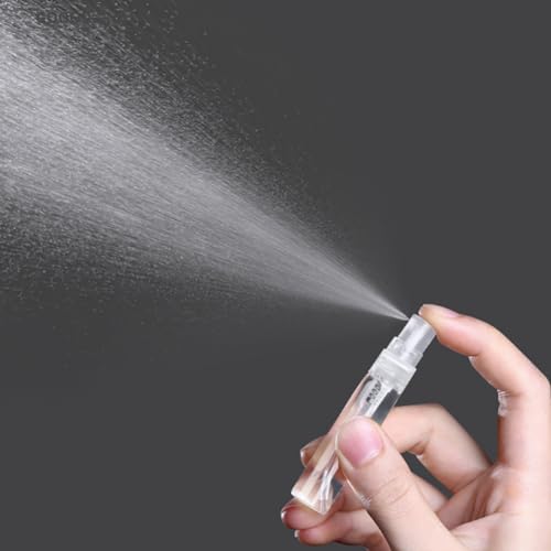 ccHuDE 20 Pcs Mini Glass Spray Bottles 5ml Refillable Perfume Atomizers