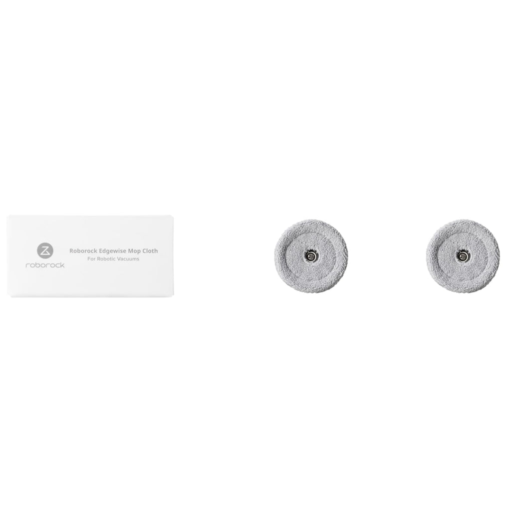 roborock 2 Pack Side Mop Cloths Saros 10 Robot Vacuum Cleaner, Mop Pad Replacement Accessories