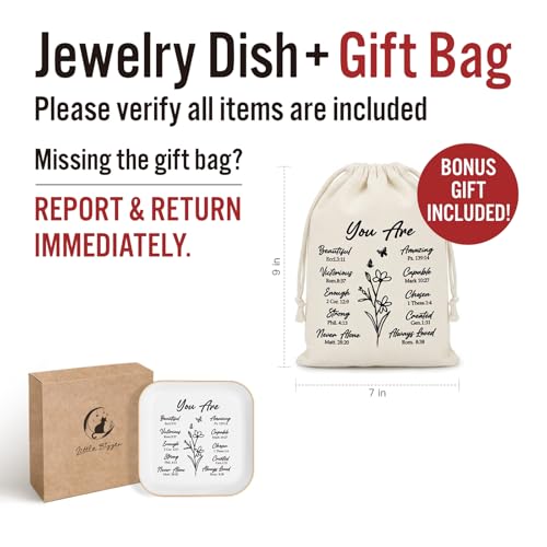 Christian Jewelry Tray for Women - Perfect Religious Gift