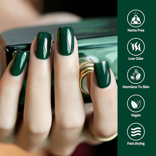 Venalisa Emerald Green Gel Nail Polish Hema-Free Soak Off UV LED