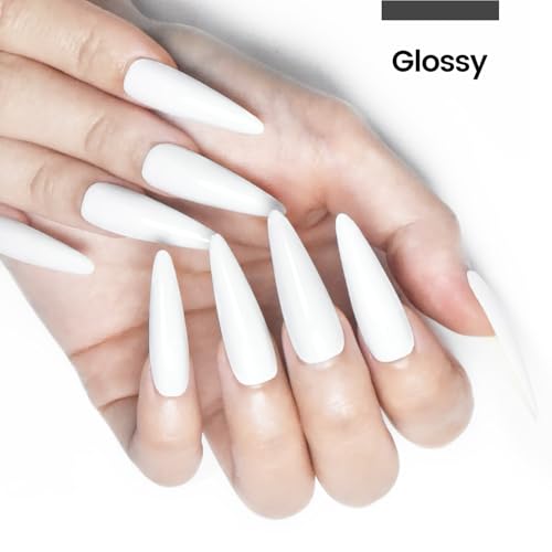 JODSONE White Gel Nail Polish 16.5ml UV LED Curing Salon Manicure