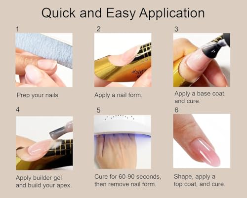 Drewbox Liquid Builder Gel for Nails - Soak Off LED/UV Extension Gel