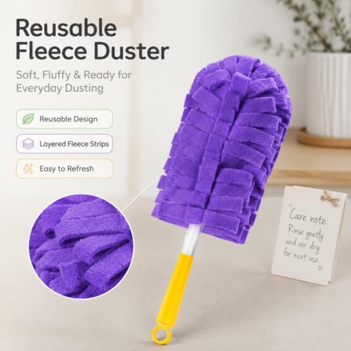 Reusable Microfiber Duster Refills for Swiffer - 4 Pack