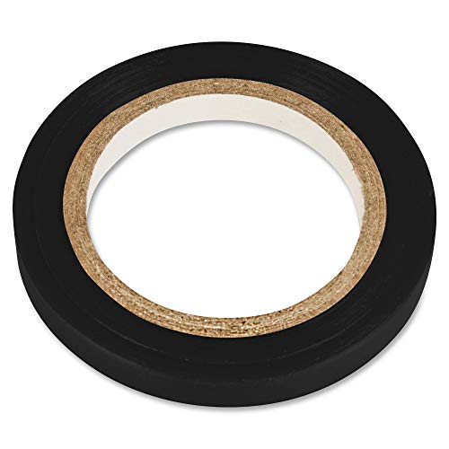 Cosco Creative Start Gloss Black Art Tape - 0.25 Inch Wide