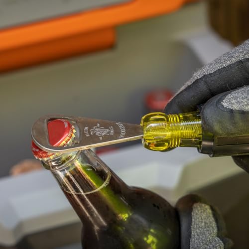 Klein Tools Stainless Steel Bottle Opener with Cushion-Grip Handle