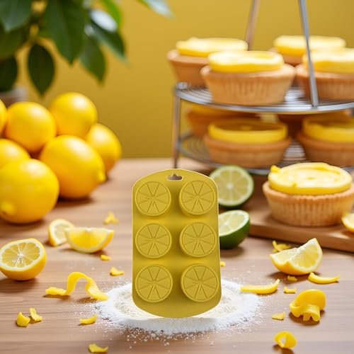 3D Lemon Silicone Mold for Baking & Candy Decoration