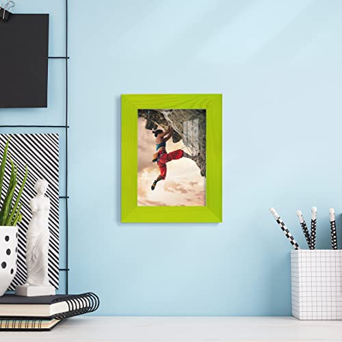 3.5x5 Solid Wood Picture Frame with High Definition Glass