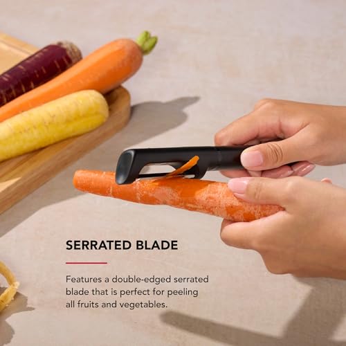 KitchenAid 7.9-Inch Vegetable Peeler (Pack of 12) - Serrated Blade