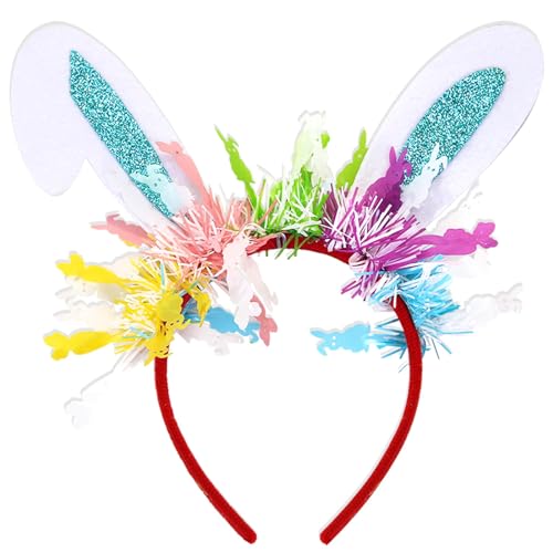 Blue Bunny Ear Headband for Easter Hair Accessories and Party Favors