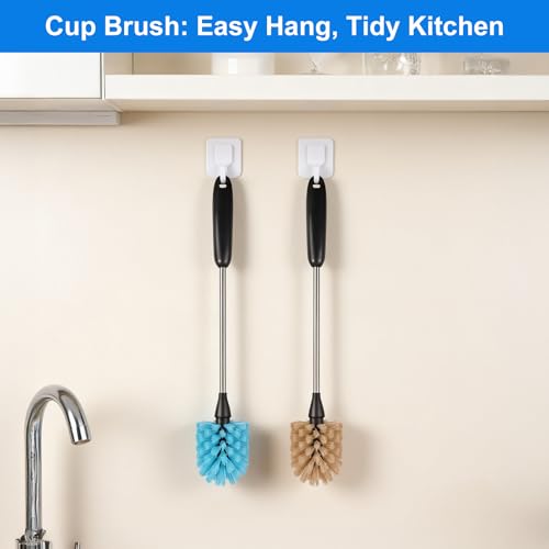 15-Inch Long Bottle Brush Cleaner for All Types of Bottles