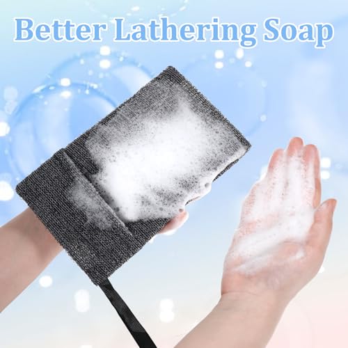 Thinp Soap Saver Bags - 4Pcs Portable Bar Soap Pouch Set