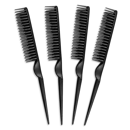 3 Row Hair Comb Set for Natural Curly Hair Styling and Detangling 4PCS