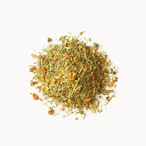 Rishi Tea Turmeric Ginger Organic Loose Leaf Tea, 4oz (1/4 Pound)