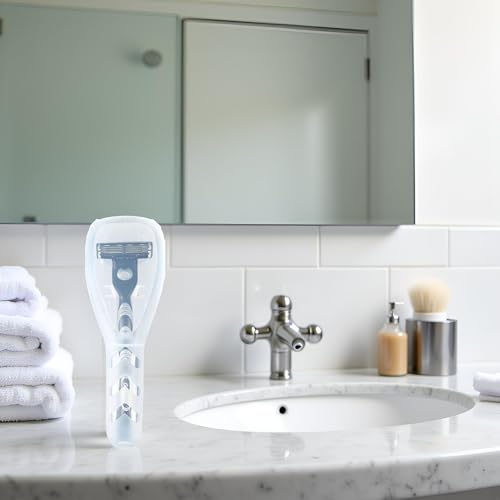 Jinshining Transparent Portable Manual Razor Protector Travel Case