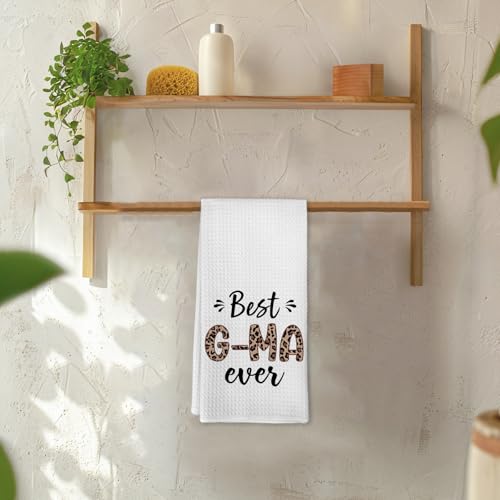 Leopard Kitchen Towels for Grandma - 16x24 Inch Gift Set