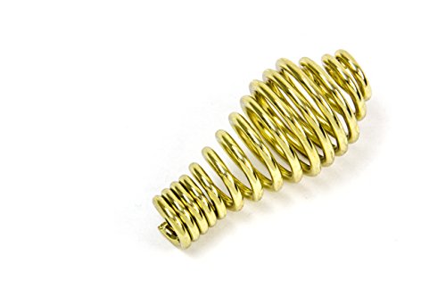 Brass Finish Spring Stove Handle for BBQ Grills & Smokers