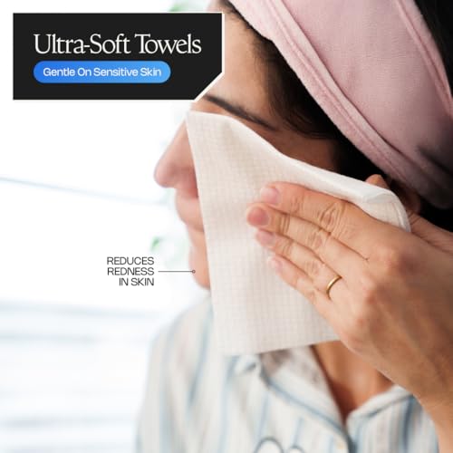 Cleo Health & Beauty Biodegradable Disposable Face Towels 50ct