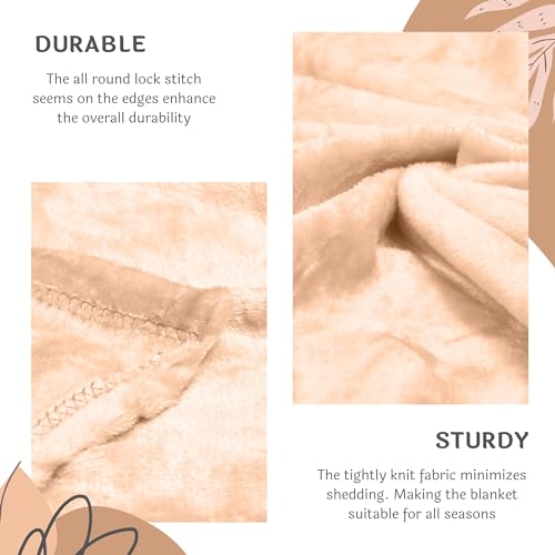 Cozy Reversible Throw Blanket - Lightweight 30x40 Inches - TAYHAA