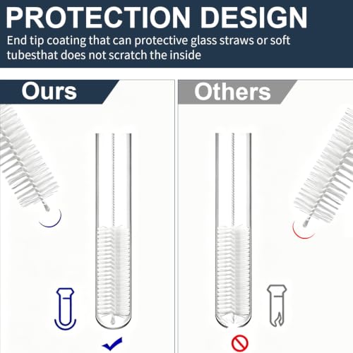 12-Piece Straw Cleaner Brush Set for Stanley Mug & Bottles