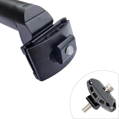 1Pcs Bicycle Seatpost Head Bicycle Aluminum Alloy Seat Rod Head Bike Screw Bicycle Mountain Bike Spare Parts Seatpost Clamp Parts, Black