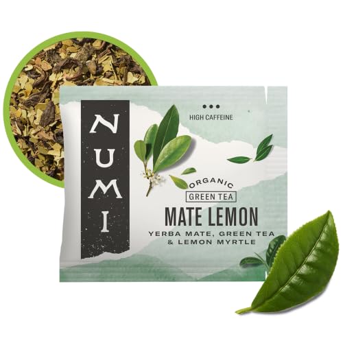 Organic Lemon Mate Tea Bags | Caffeinating Yerba Mate & Green Tea Blend