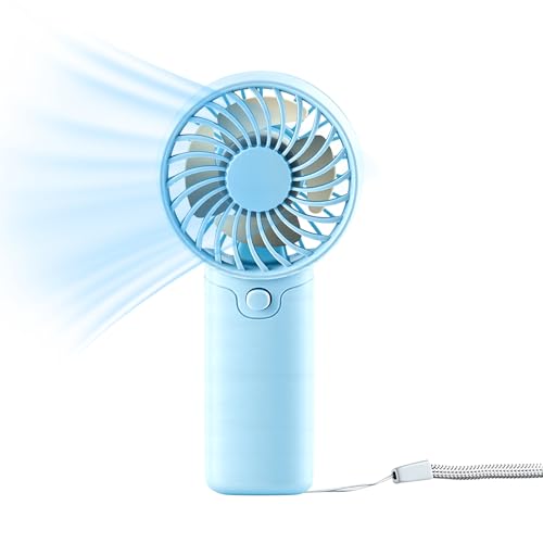 Portable Handheld Fan - AAA Battery Powered Mini Fan for Travel