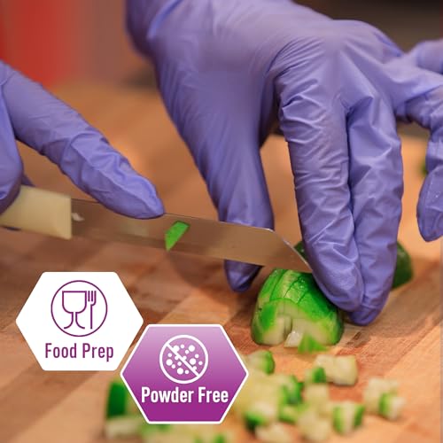 MedPride Powder-Free Nitrile Exam Gloves - Large, Case of 1000
