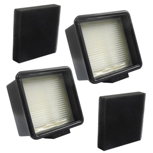 2 Pack HEPA and Foam Filter Replacement for Easy Lite Cyclonic Vac F43