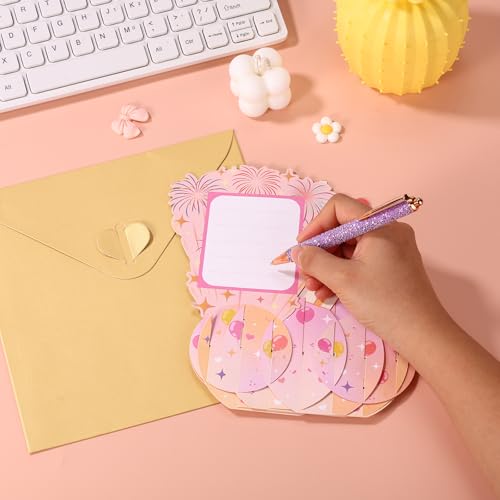 Penitue 3D Pop Up Birthday Card for Daughter with Envelope