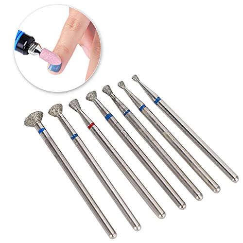 YUYTE Tungsten Carbide Nail Drill Bits Set - 10Pcs Professional Electric File Bits for Acrylic Gel Removal and Cuticle Care