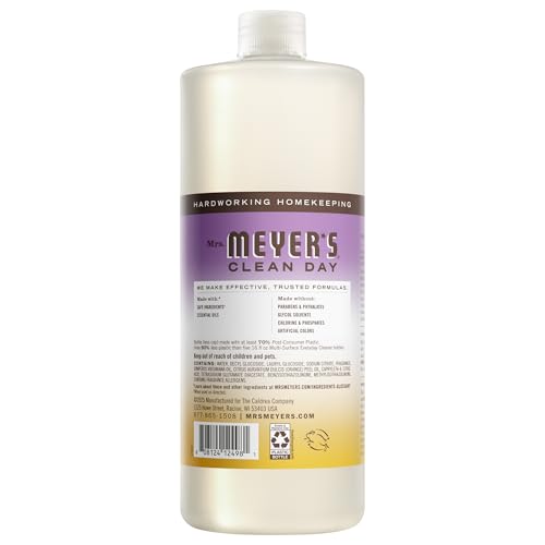 Mrs. Meyer's Clean Day Multi-Surface Cleaner, Compassion Flower, 32 oz (Pack of 6)