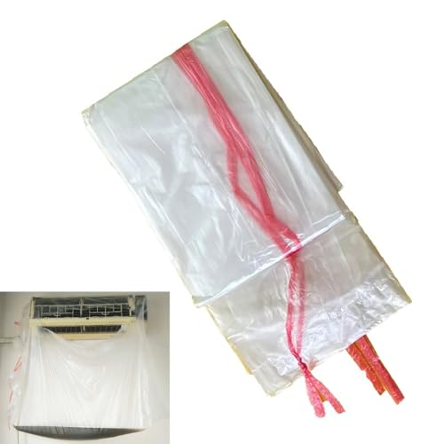 Disposable Air Conditioner Cleaning Bags - 2 Pack Waterproof Cover