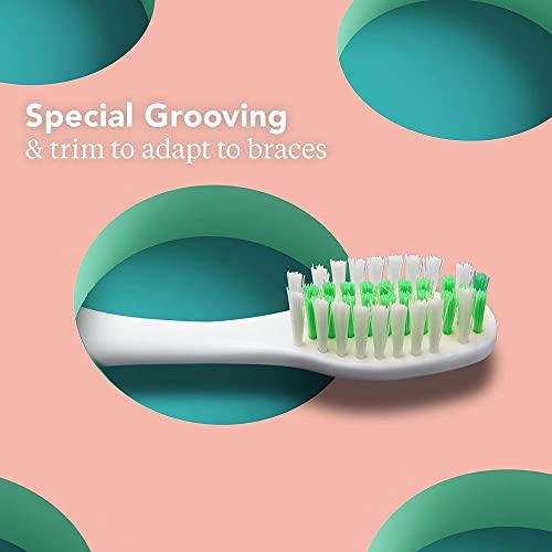 Platypus Orthodontic Toothbrush for Braces with Soft Bristles