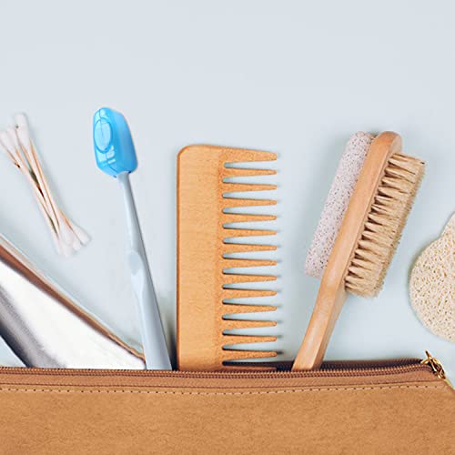 Sliverdew 5-Pack Portable Toothbrush Head Covers for Travel and Home