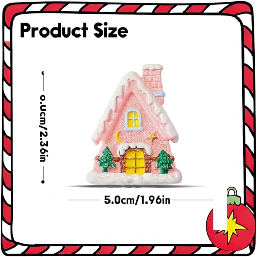 Christmas Fridge Magnets with Tree and Star Design - Pink House Decor, Style7