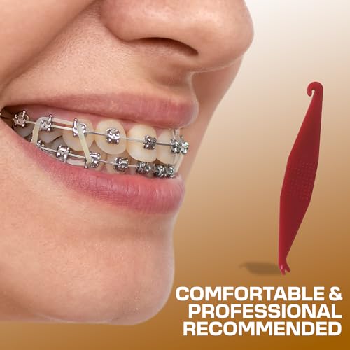 Prairie Horse Supply Orthodontic Rubber Bands for Braces 1/8in Heavy 100 Pack